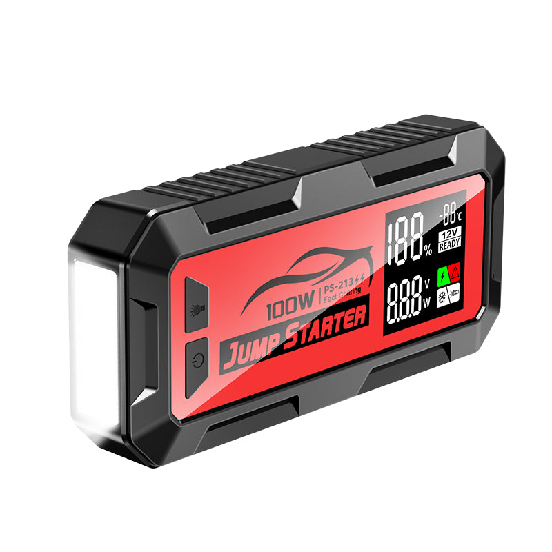 OEM ODM 100W Jumper Multifunction 24000mah Super Capacitor 12v Booster Charger Laptop Power Bank Car Battery Jump Starter
