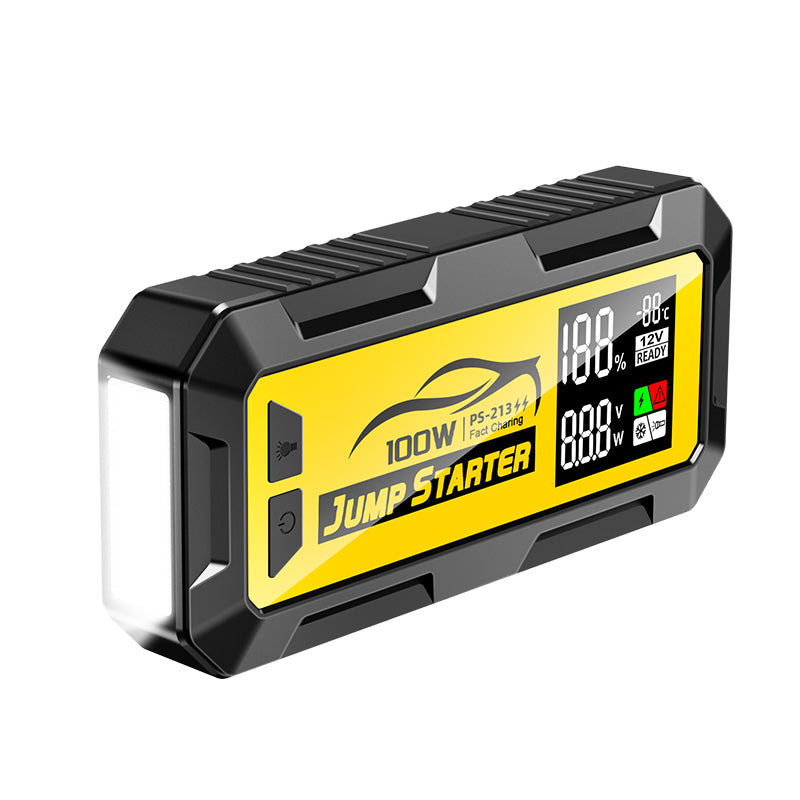 OEM ODM 100W Jumper Multifunction 24000mah Super Capacitor 12v Booster Charger Laptop Power Bank Car Battery Jump Starter
