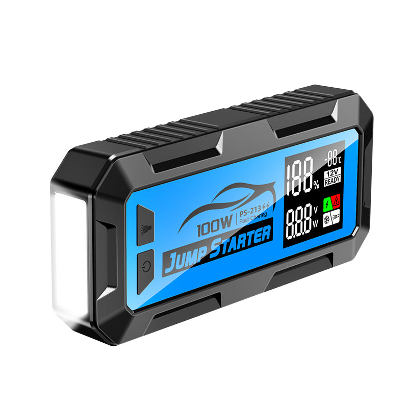 OEM ODM 100W Jumper Multifunction 24000mah Super Capacitor 12v Booster Charger Laptop Power Bank Car Battery Jump Starter