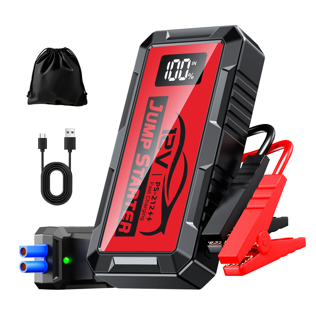 12000a 10000amp 8000a Powerful Super Capacitor 12v Booster Portable Charger Auto Starting Device Power Bank Car Jump Starter Battery